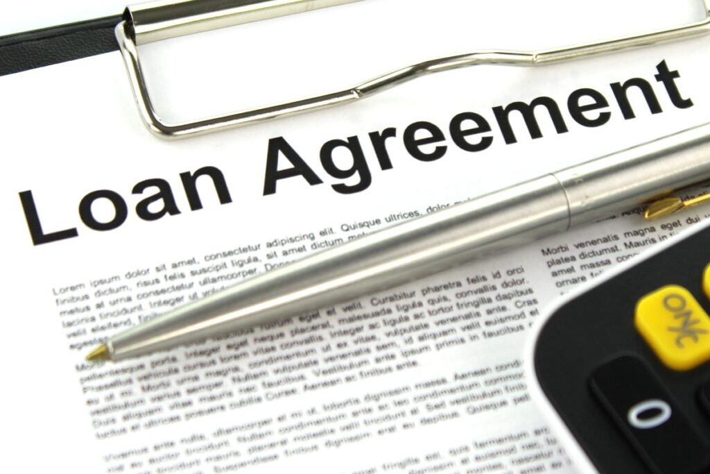 Graphical Loan Agreement