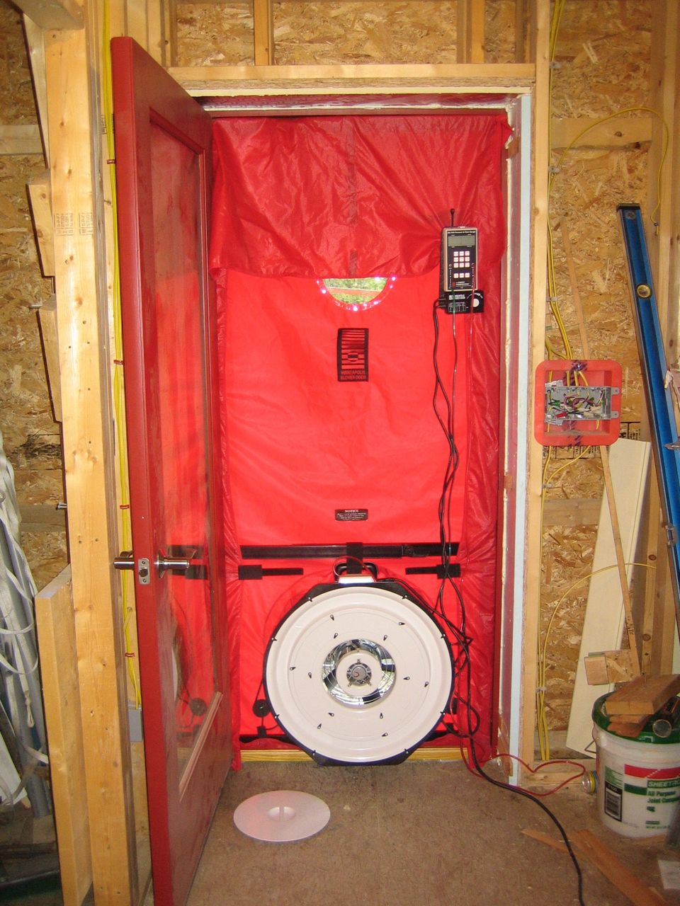 Blower Door Test New Construction Requirements